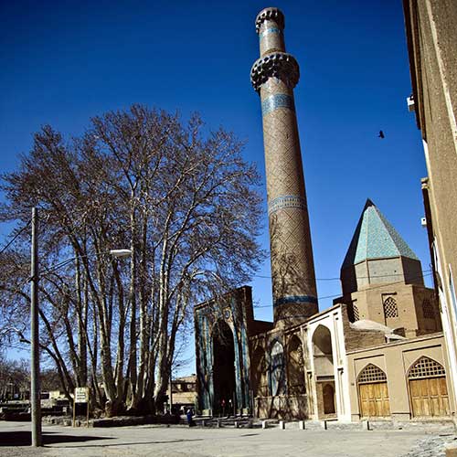 ایوان خانه مهر - مسجد جامع نطنز